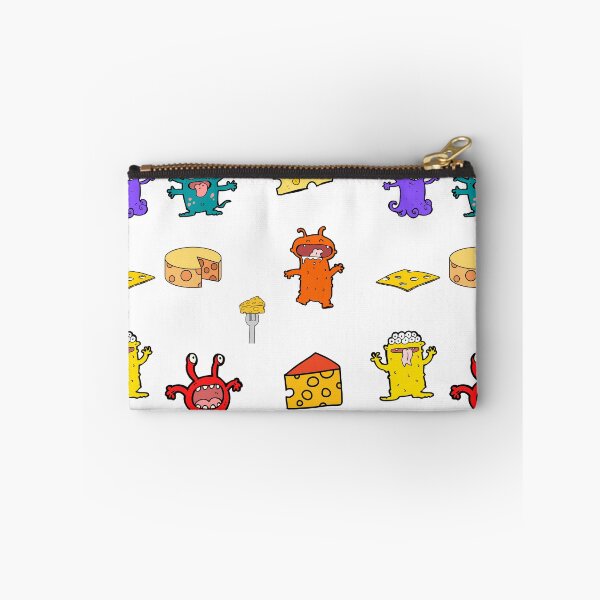 Item preview, Colorful Hungry Alien Sticker Pack, Fold In The Cheese, Cheese Aliens, Tiny Extraterrestrials designed and sold by Black11Flamingo.