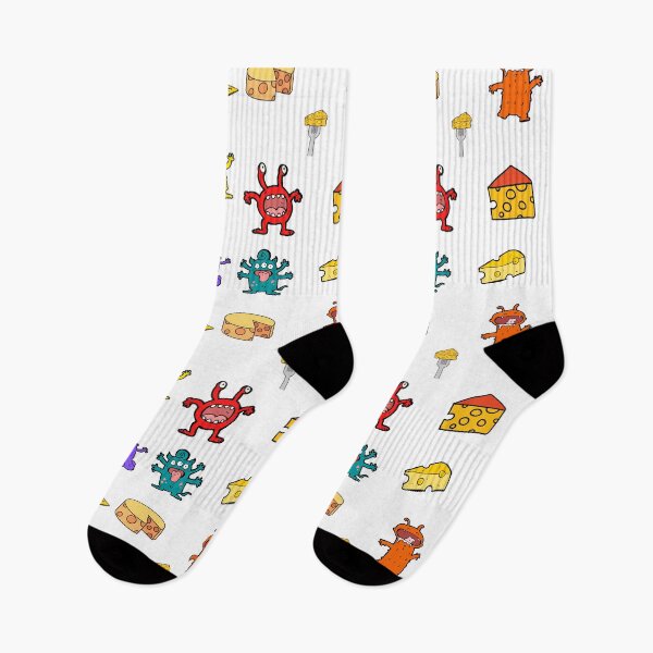 Item preview, Colorful Hungry Alien Sticker Pack, Fold In The Cheese, Cheese Aliens, Tiny Extraterrestrials designed and sold by Black11Flamingo.