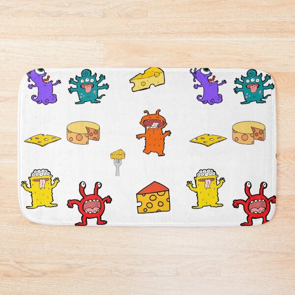 Item preview, Colorful Hungry Alien Sticker Pack, Fold In The Cheese, Cheese Aliens, Tiny Extraterrestrials designed and sold by Black11Flamingo.