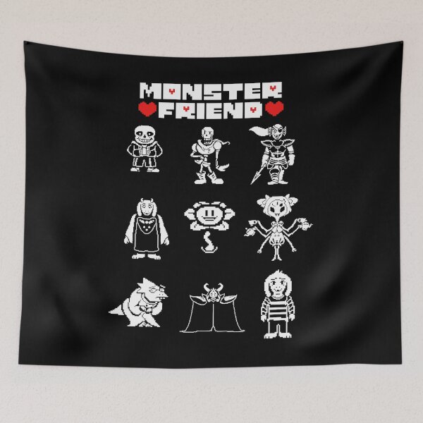 Item preview, Graphic Love Video Game Undertale Monster Friend designed and sold by PhyllisCindy6.