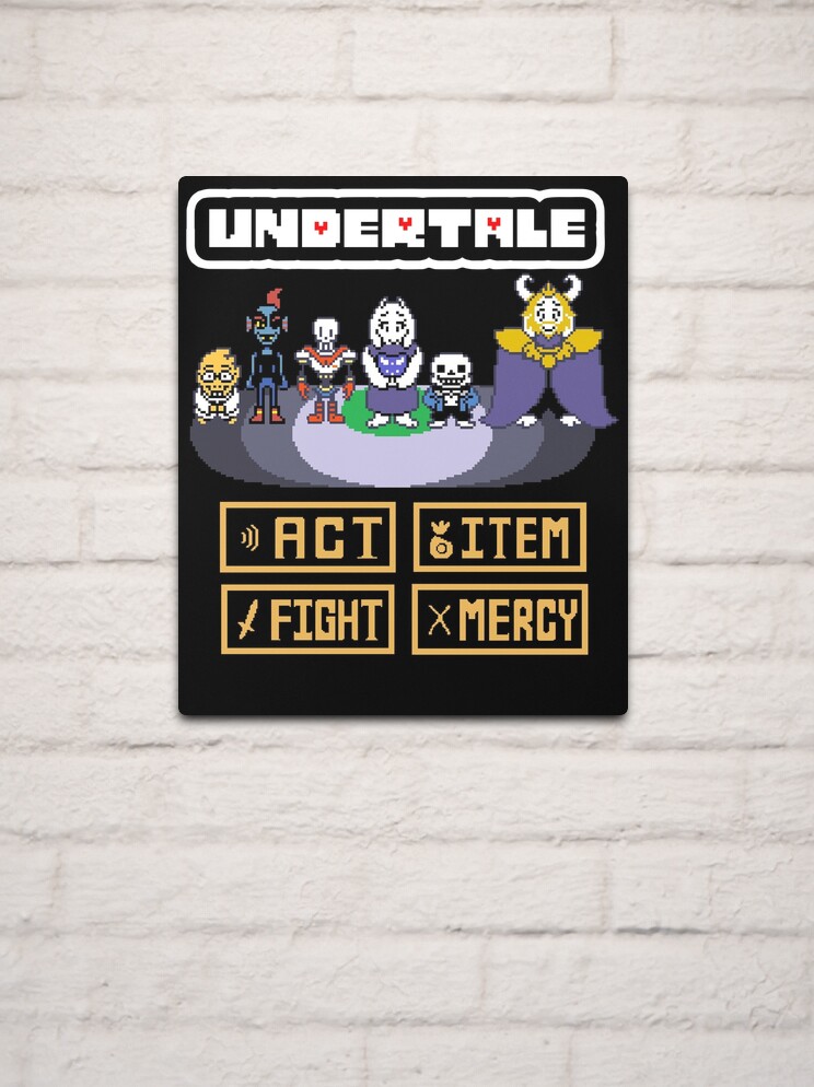 Cross Stitch Pattern Undertale Video Game Sans & Papyrus Funny 