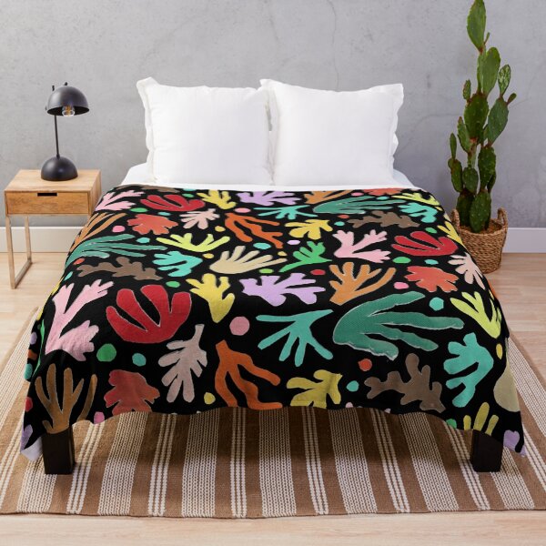 Item preview, Colourful Seaweeds (black) designed and sold by Darlydesign.