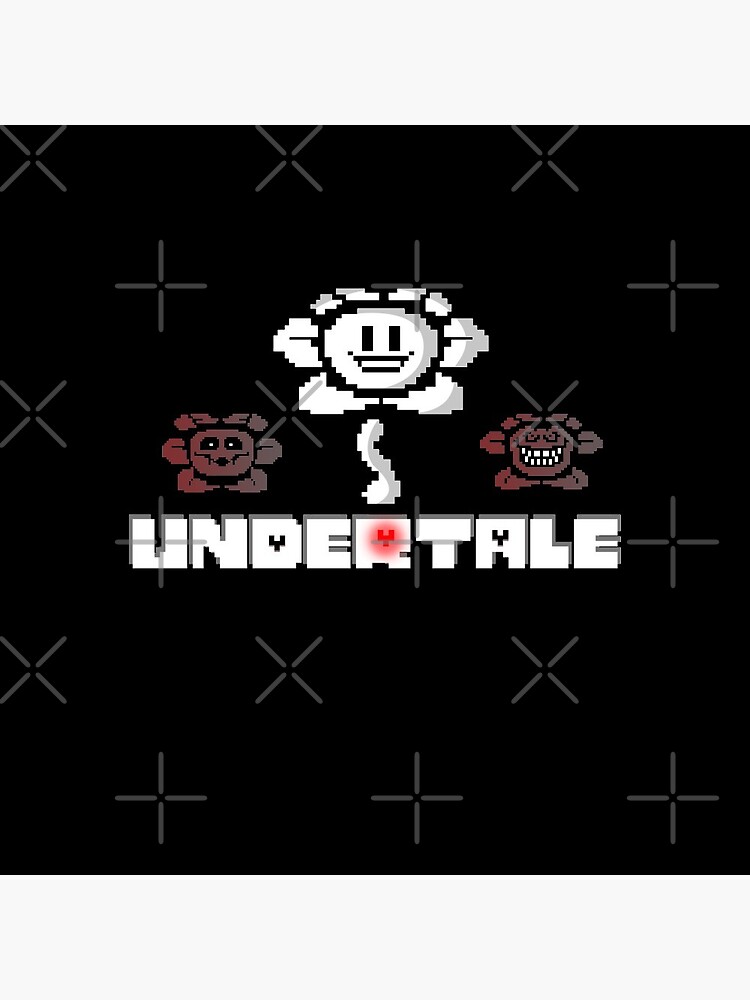 Undertale Flowey 1.1 Pin for Sale by CherryCloudsArt