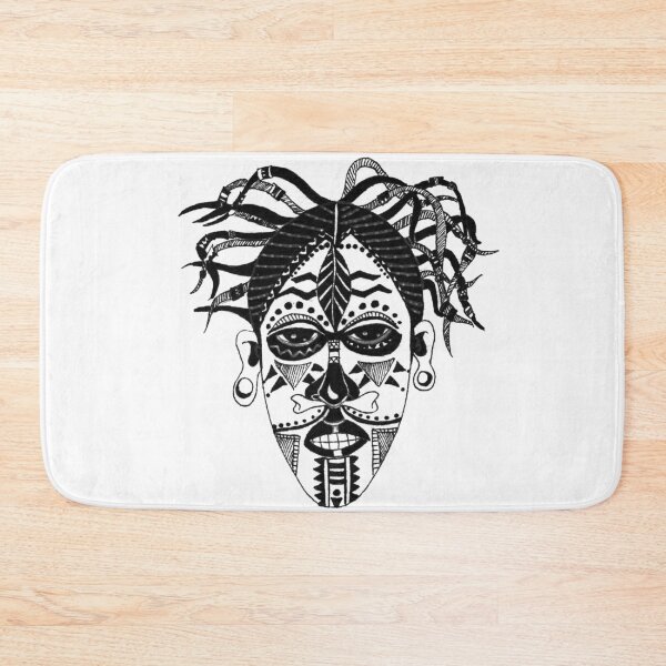 Item preview, Máscara africana tribal designed and sold by SelinaFloca.