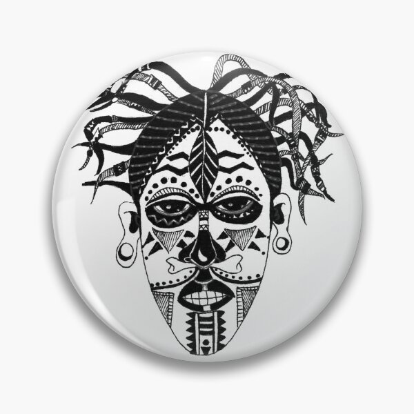 Item preview, Tribal African mask designed and sold by SelinaFloca.