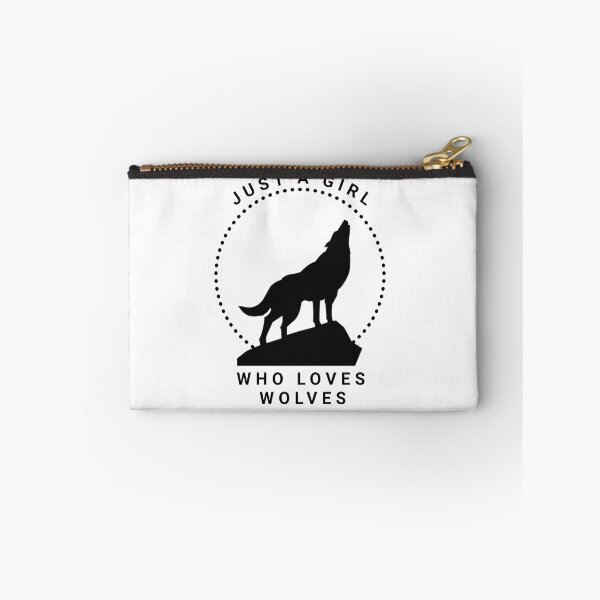 Item preview, Just A Girl Who Loves Wolves designed and sold by TINASTORESHOPE.