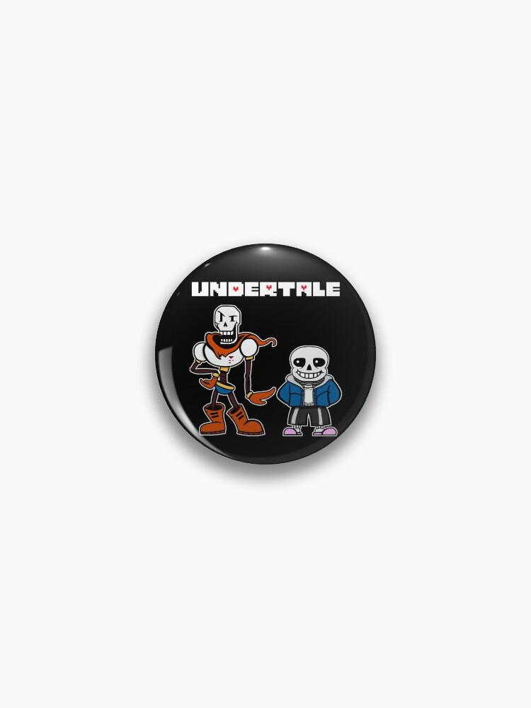 Undertale - Sans, Video Game Shirt - Undertale Sans - Pin