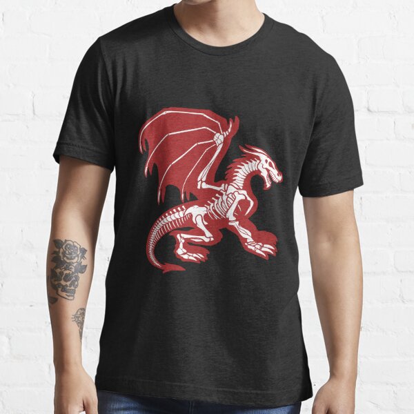 Flying Fire Dragon Design T Shirt By Luckdragongifts Redbubble