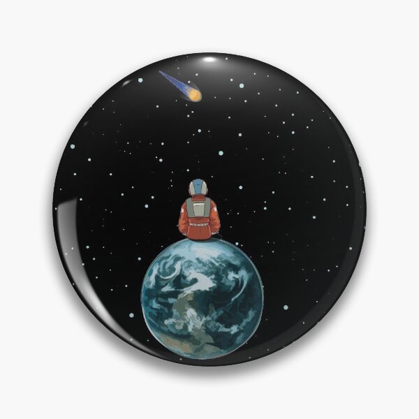 Item preview, Astronaut Observing A Falling Star Meteor designed and sold by artado.