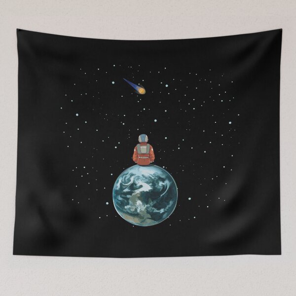Item preview, Astronaut Observing A Falling Star Meteor designed and sold by artado.