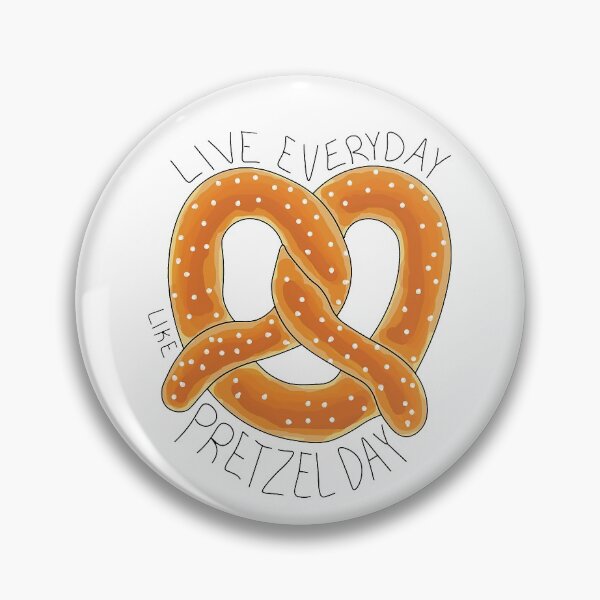 Item preview, Live Everyday Pretzel designed and sold by DelaneyJaneson.