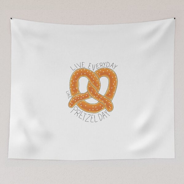 Item preview, Live Everyday Pretzel designed and sold by DelaneyJaneson.