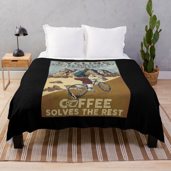 Item preview, Cycling Solves Most Of My Problems Coffee Solves the rest designed and sold by SeanRichar.