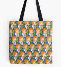 Frizzle Pattern Tote Bag