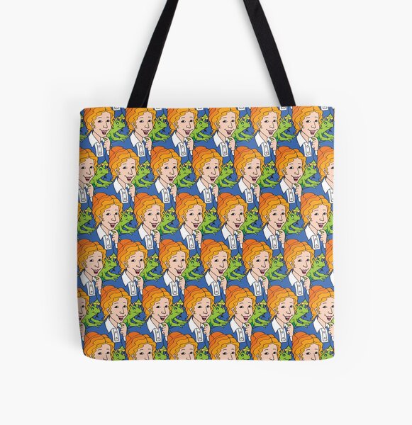 Frizzle Pattern All Over Print Tote Bag