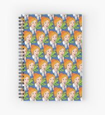 Frizzle Pattern Spiral Notebook