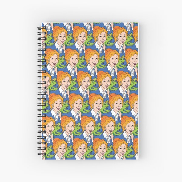 Frizzle Pattern Spiral Notebook