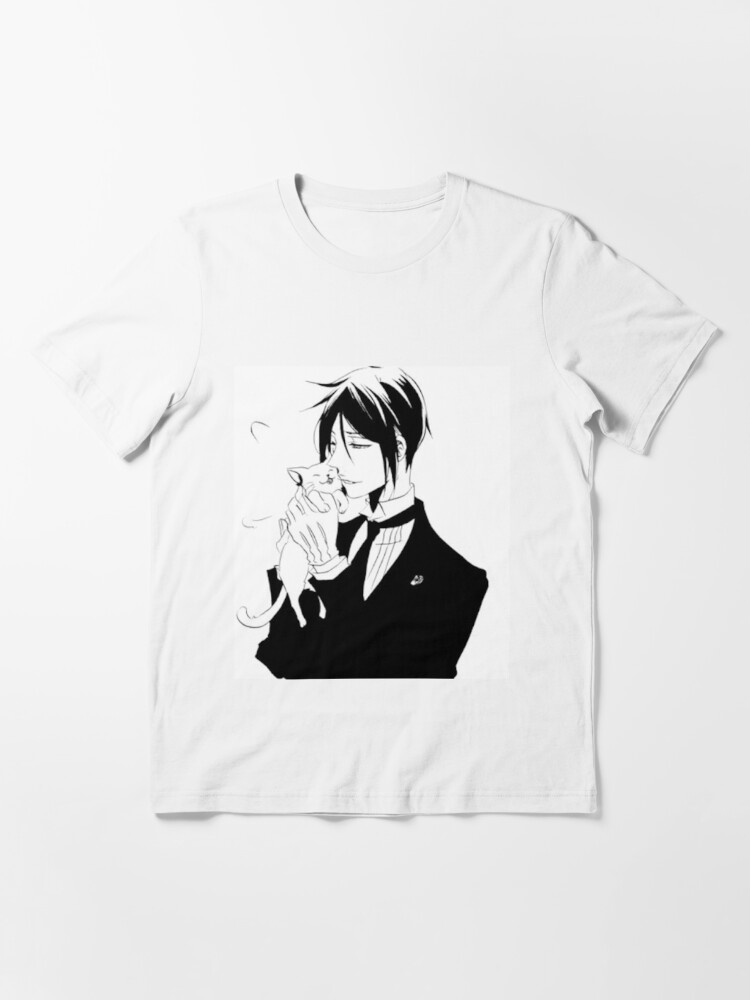 black butler cat shirt