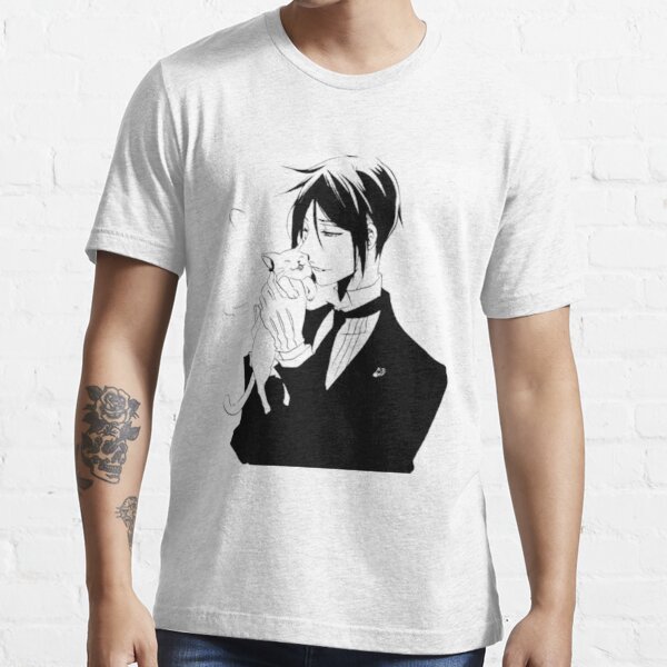 black butler cat shirt