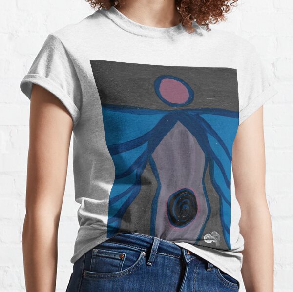Goddess in Blue Classic T-Shirt