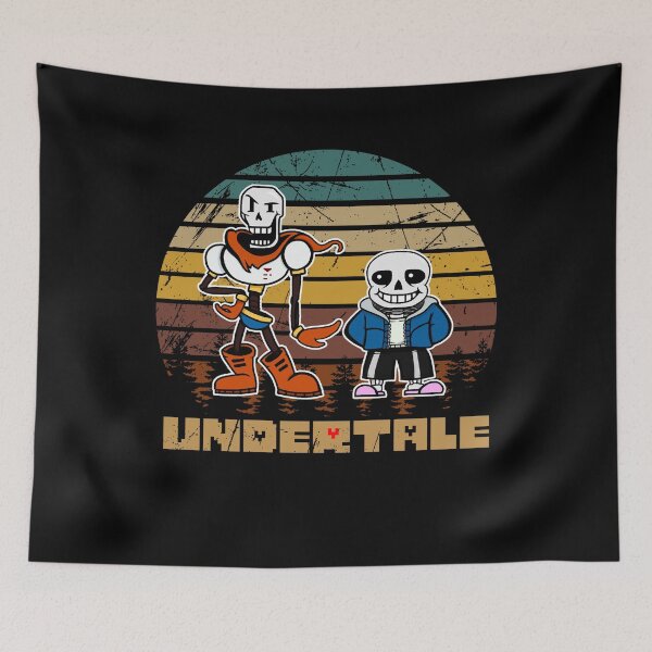 Item preview, Vintage Art Undertale Game Papyrus & Sans designed and sold by PhyllisCindy6.