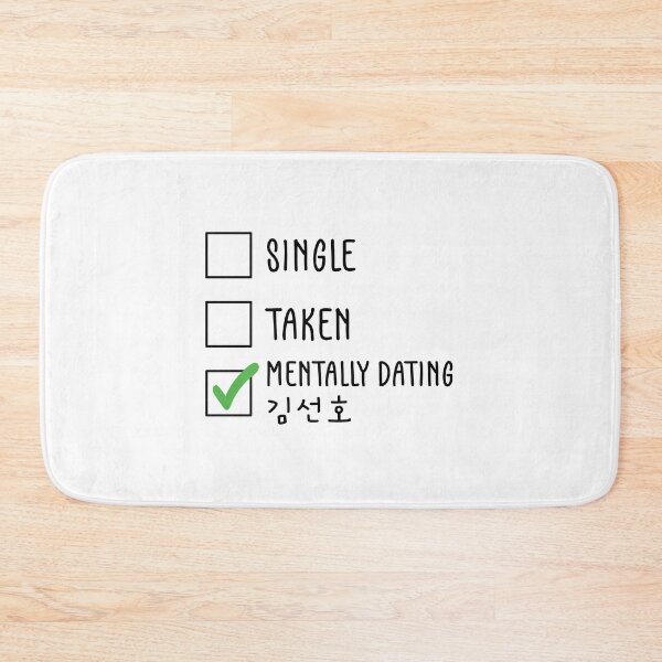 Item preview, Kim Seon ho - Single, Taken, Mentally dating 김선호 designed and sold by nohstyle.