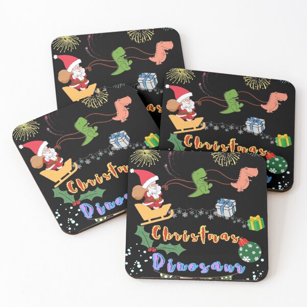 Item preview, Christmas Dinosaur sleigh ride designed and sold by dalypdesign.