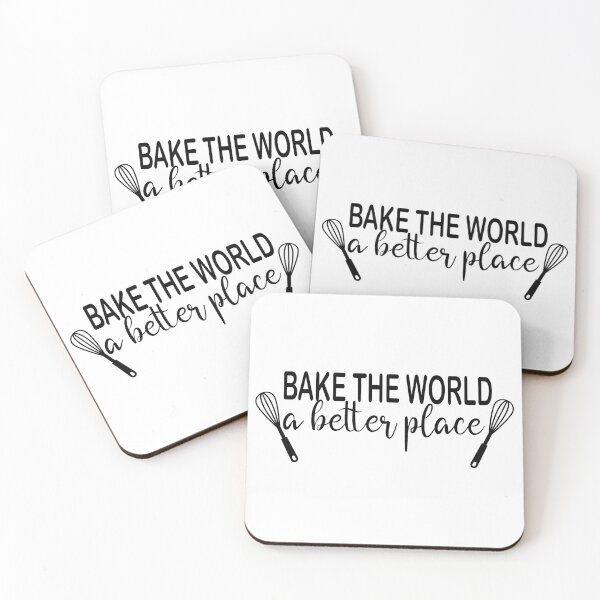 Item preview, bake the world a better place  designed and sold by 0umStore.