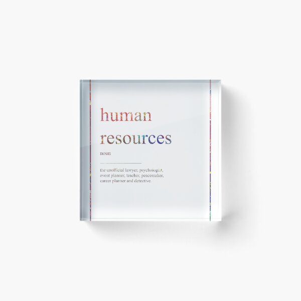 Item preview, HUMAN RESOURCES 311 Watercolor Map Yoga designed and sold by vividpixelusa.