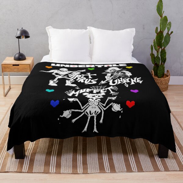 Item preview, Retro Game Undertale Papyrus Undyne Muffet designed and sold by PhyllisCindy6.