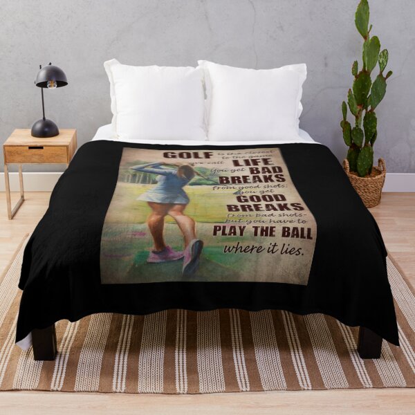 Item preview, Female Golfer Golf Is Life designed and sold by SeanRichar.