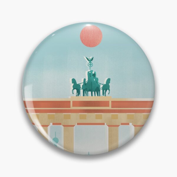 Item preview, Berlin Germany travel poster designed and sold by Arctic frame studio.