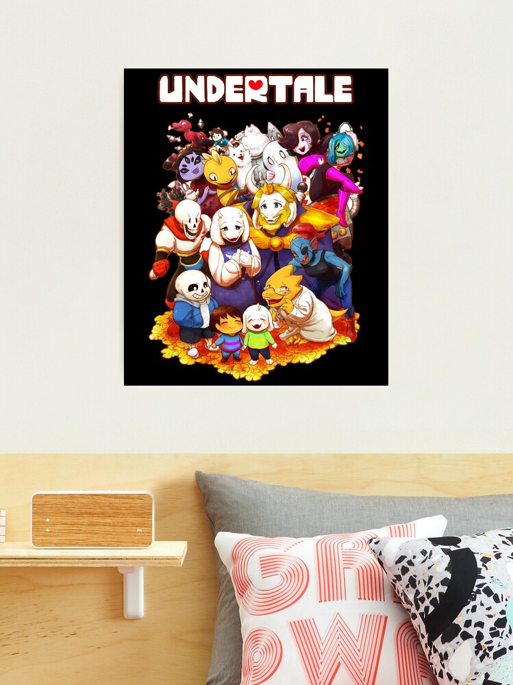 Every Characters in Undertale Poster Wall Decor – Twentyonefox