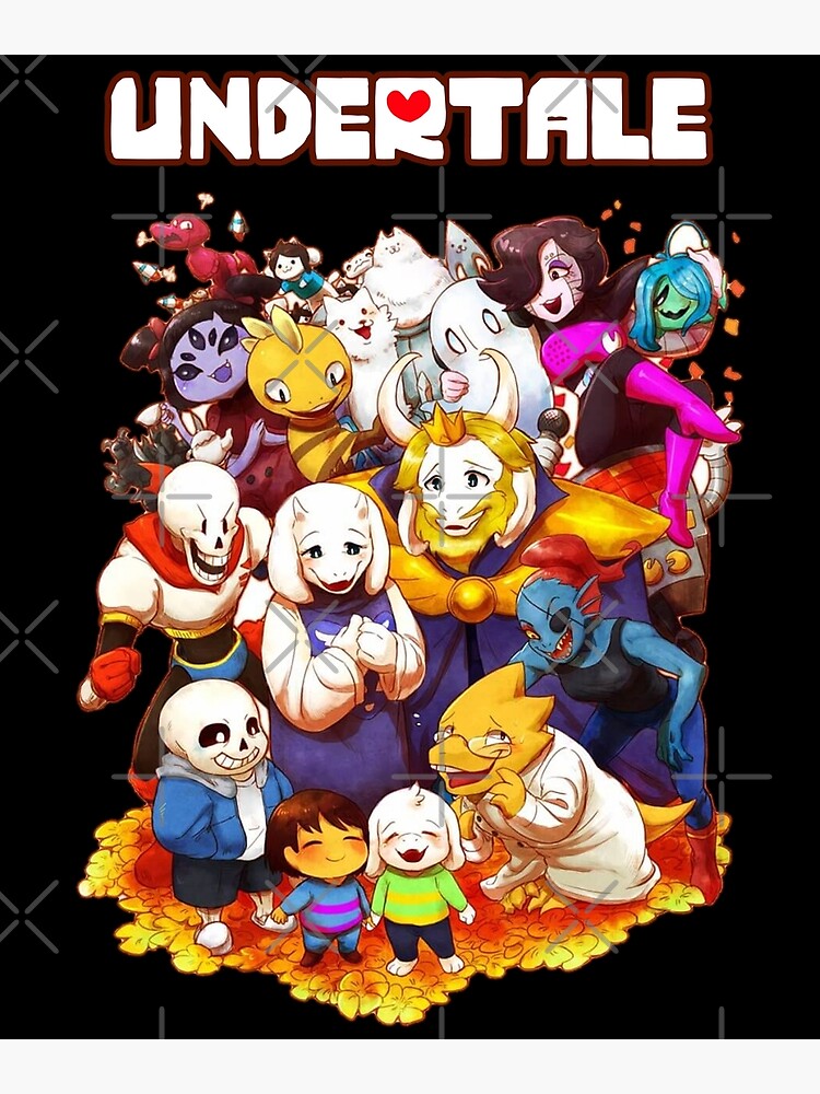 Chibi Undertale Characters | Greeting Card