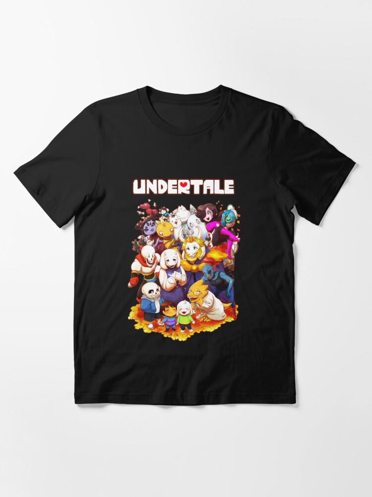 Undertale Video Game Main Characters Funny Design | Art Board Print