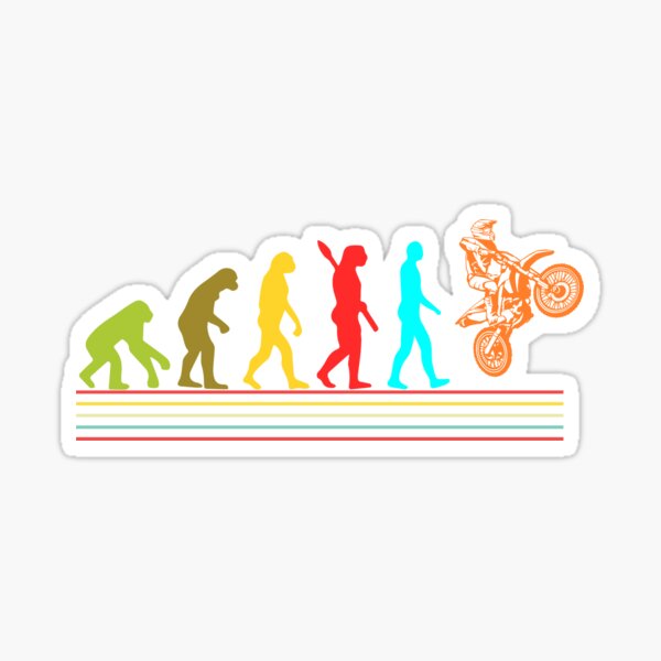 Moto Evolution Sticker by ROJOCELESTEMX