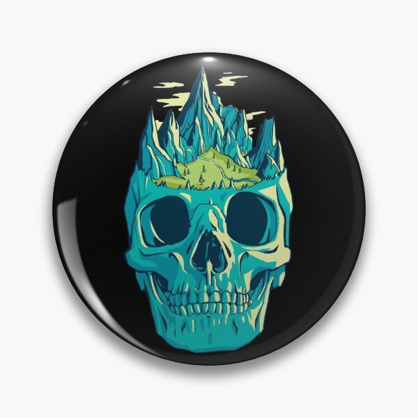 Item preview, Mountain of the dead skull forest designed and sold by Piztees.
