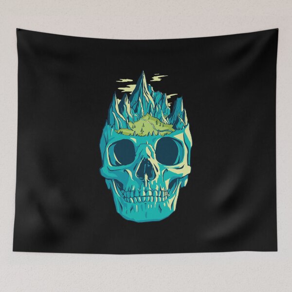 Item preview, Mountain of the dead skull forest designed and sold by Piztees.