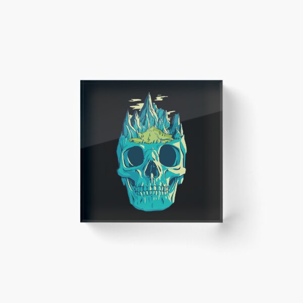Item preview, Mountain of the dead skull forest designed and sold by Piztees.