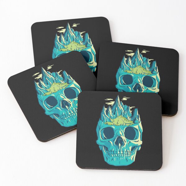 Item preview, Mountain of the dead skull forest designed and sold by Piztees.