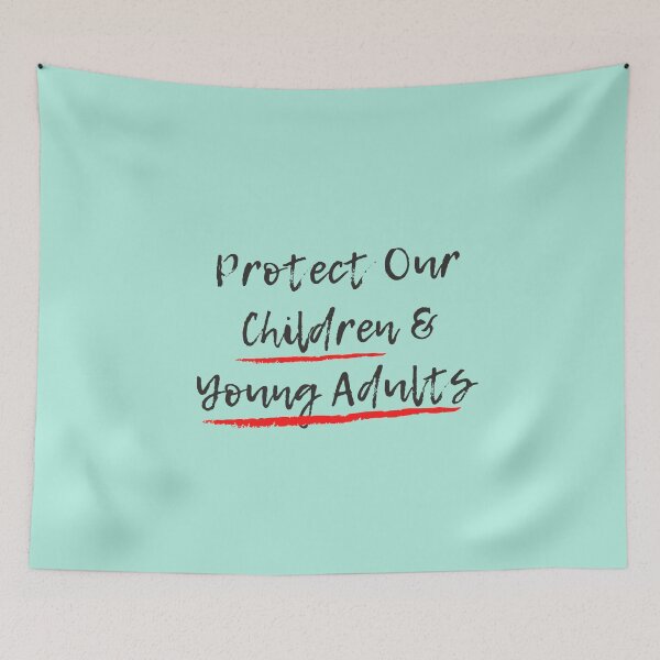 Item preview, Protect Our Children & Young Adults from Pedophiles designed and sold by TheSourceWithin.