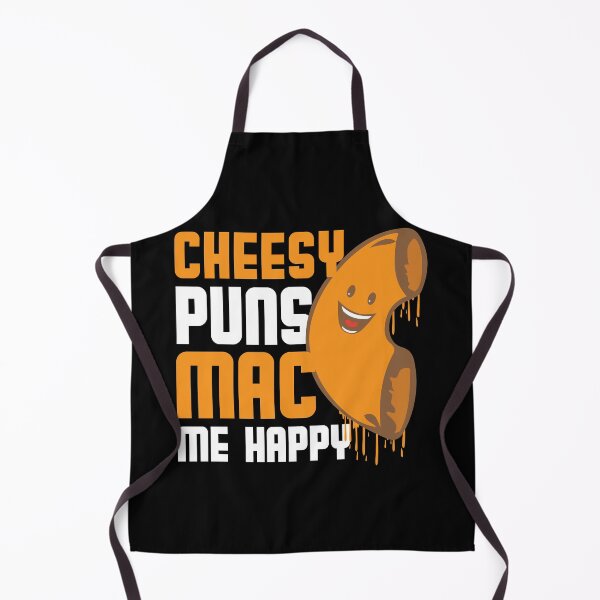 Item preview, Cheesy Puns Mac Me Happy designed and sold by Myshelter.