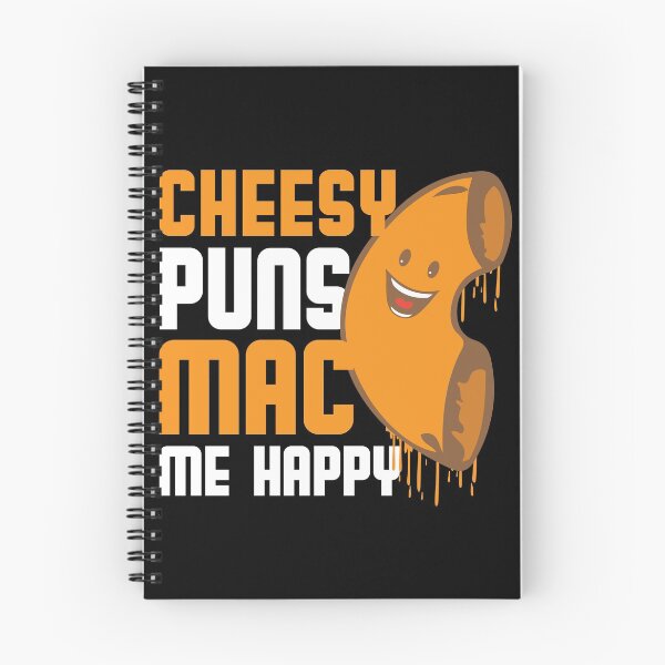 Item preview, Cheesy Puns Mac Me Happy designed and sold by Myshelter.