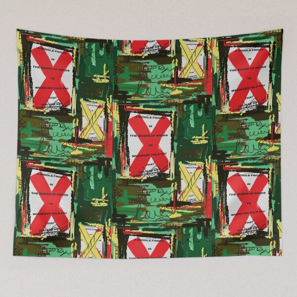 Item preview, XOXO-collage designed and sold by AssemblageNY.