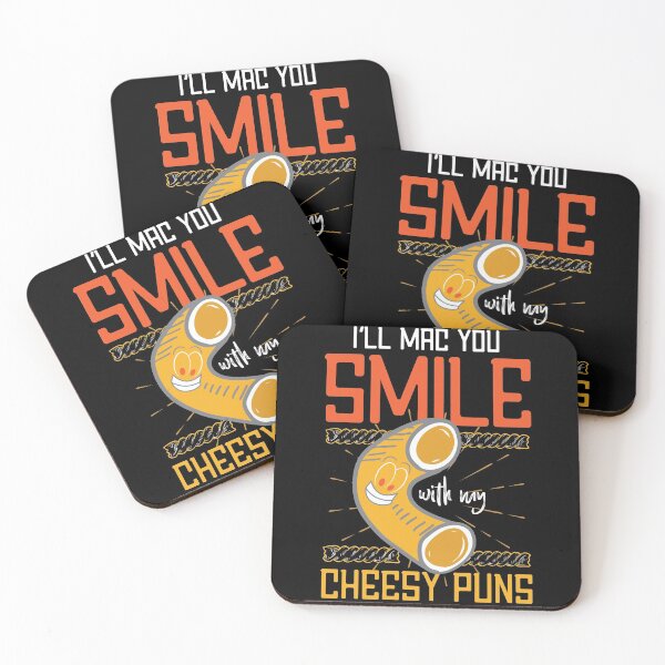 Item preview, I'll Mac You Smile With My Cheesy Puns designed and sold by Myshelter.