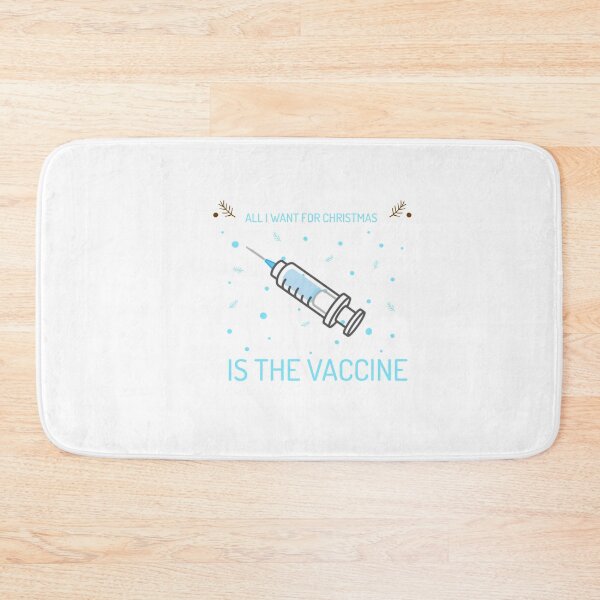 Item preview, All I want for Christmas is the Covid-19 vaccine! designed and sold by SacredsDesigns.