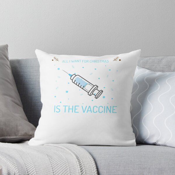 Item preview, All I want for Christmas is the Covid-19 vaccine! designed and sold by SacredsDesigns.