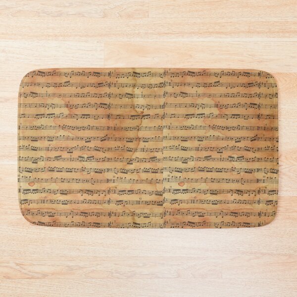 Item preview, Vintage music notes retro designed and sold by Hatomomox.