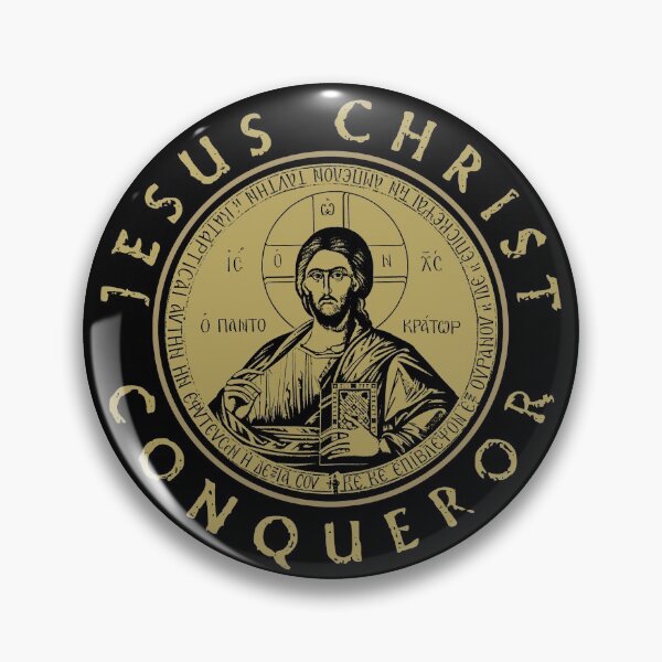 Item preview, Jesus Christ Conqueror Orthodox Christianity designed and sold by h44k0n.