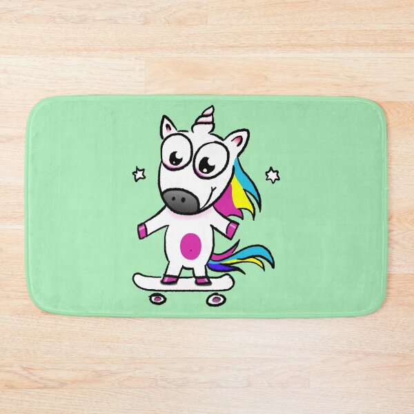 Item preview, Unicorn with skateboard designed and sold by AK1Shirts.